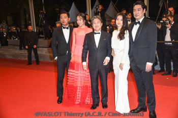 Jo Jing-Woong, Kim Tae-Ri, Park Chan-Wook, Kim Min-Hee, Ha Jung-Woo